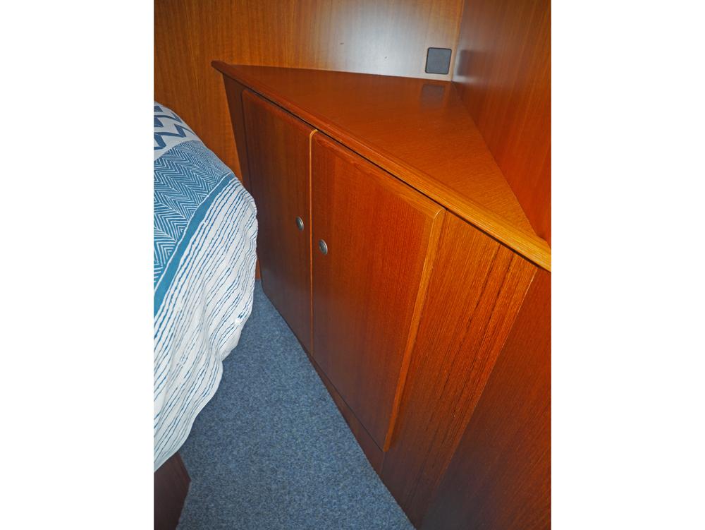 Achterkajuit, Accommodatie